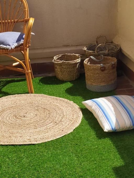 Posedenie v ubytovaní T2 Vue Mer Terrasse sud Plage 50m Canet-Plage