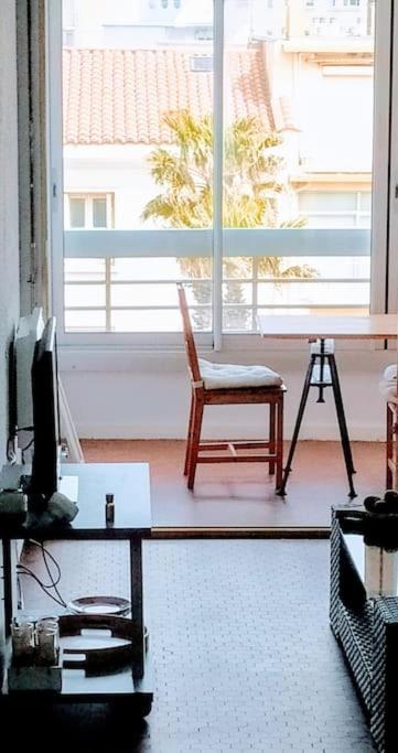 Posedenie v ubytovaní T2 Vue Mer Terrasse sud Plage 50m Canet-Plage