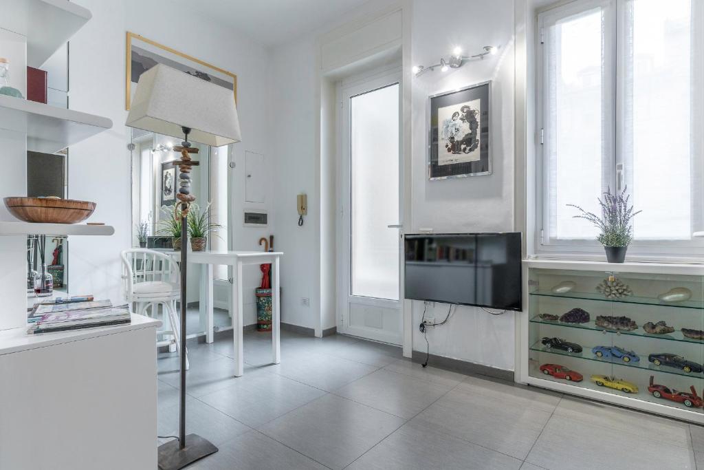 A kitchen or kitchenette at S. Ambrogio Square