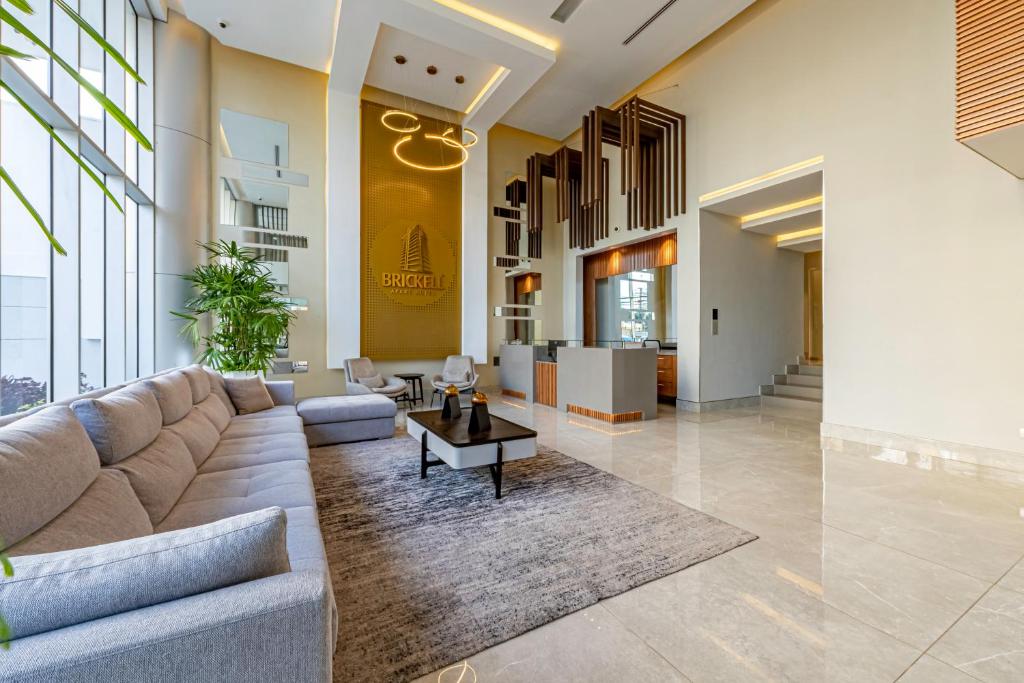 Posezení v ubytování Brickell Apart Hotel