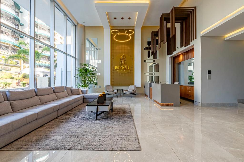 Posezení v ubytování Brickell Apart Hotel