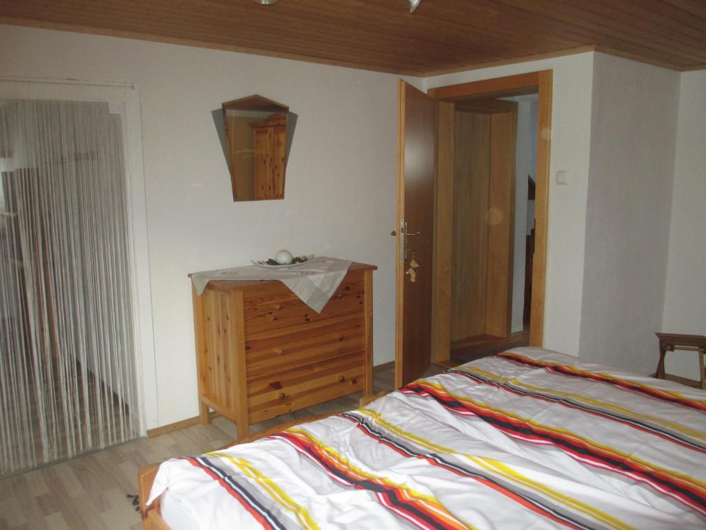 Postel nebo postele na pokoji v ubytování Ferienhaus Schwarzenbacher