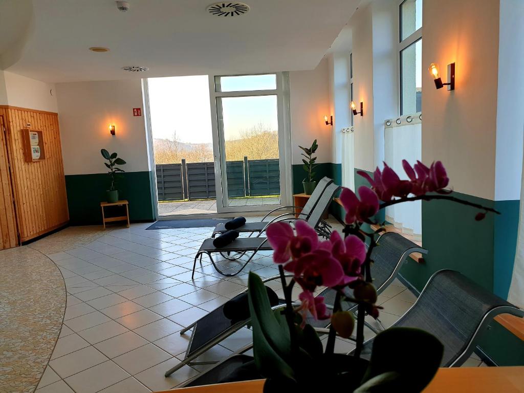 Posezení v ubytování Hotel Löwenstein