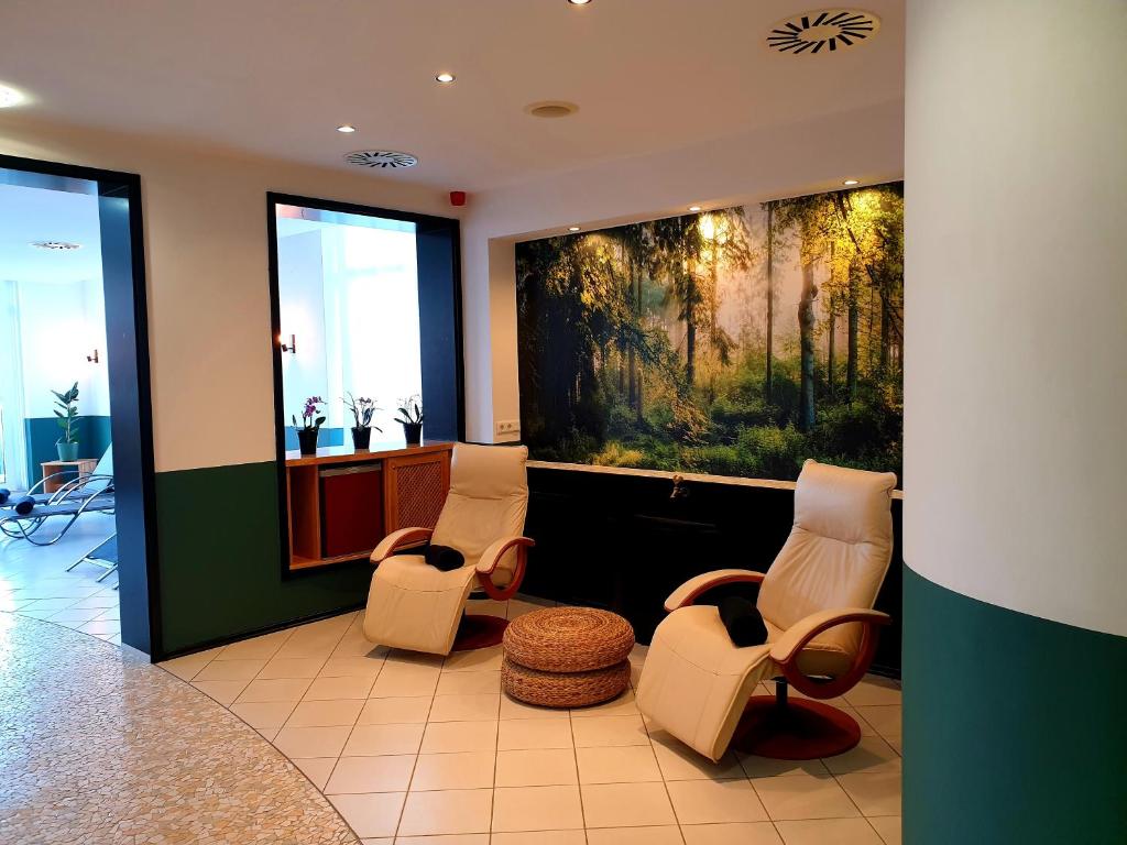 Posezení v ubytování Hotel Löwenstein