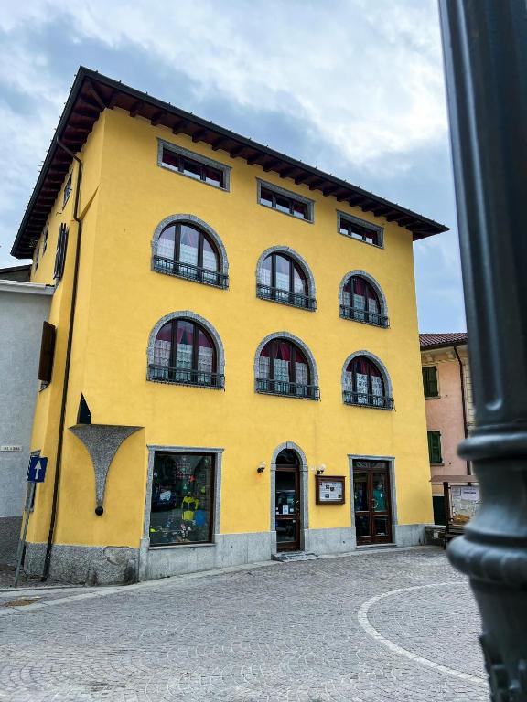 Budova, kde se aparthotel nachází