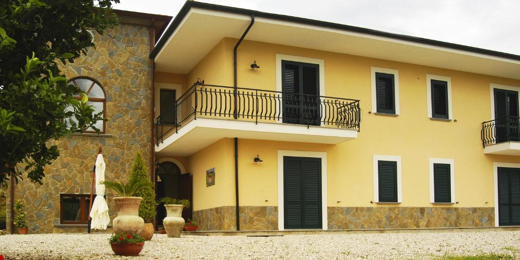 Budova, v ktorej sa ubytovanie bed & breakfast nachádza