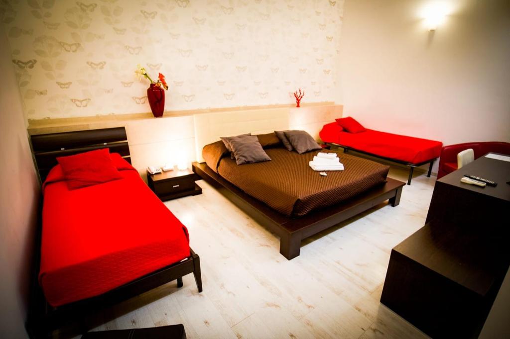 Posezení v ubytování Abraxia B&B