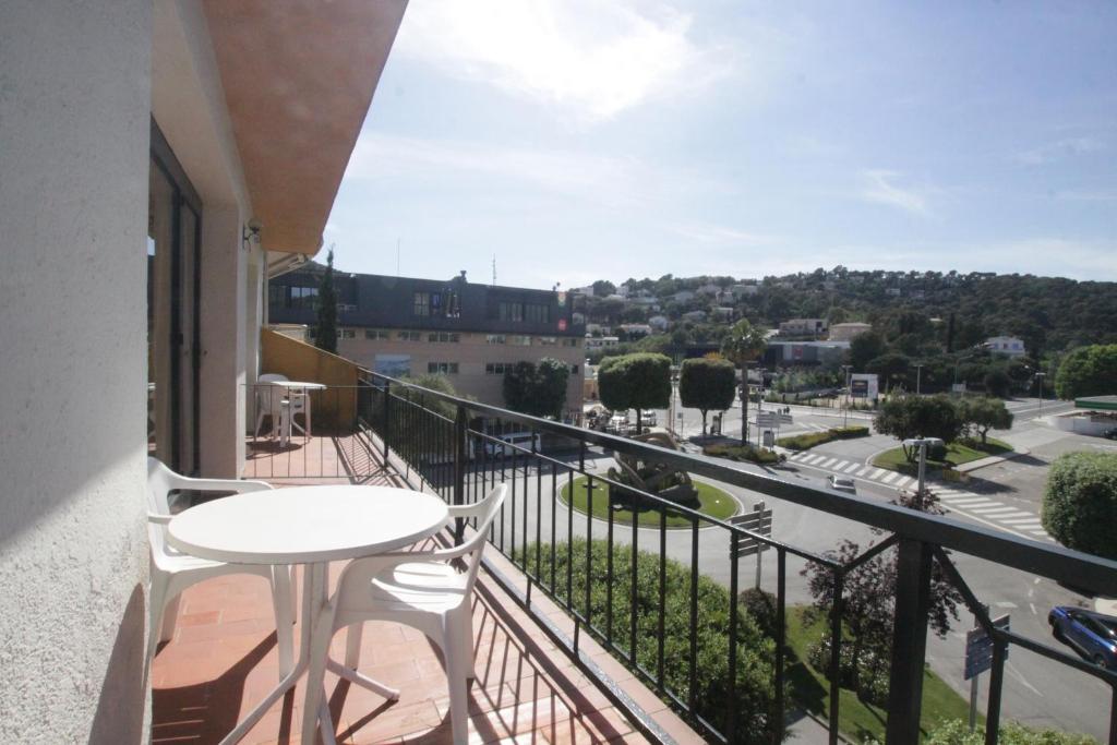 Balkón alebo terasa v ubytovaní Apartamentos El Sol II