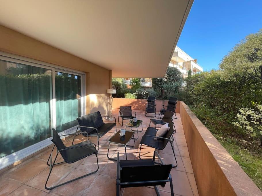 Posedenie v ubytovaní Appartement Le Della