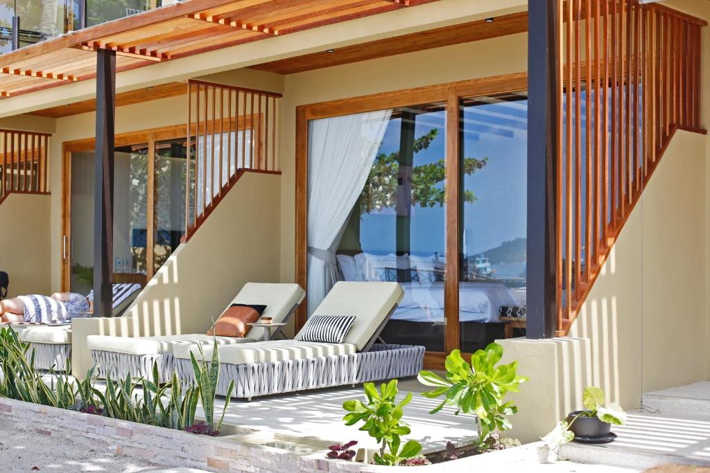 Balkón nebo terasa v ubytování Lücke Boutique Hotel - Adults only