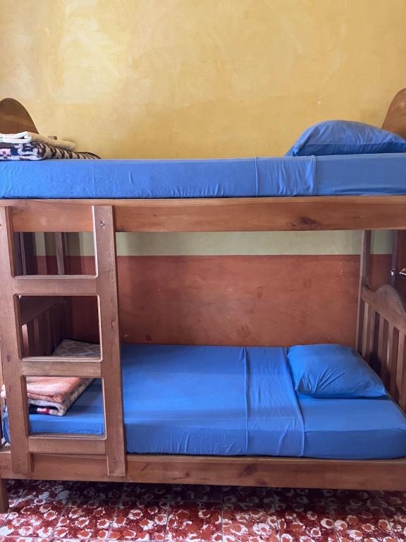 Narivoodi või narivoodid majutusasutuse Hostel Iguana Azul toas