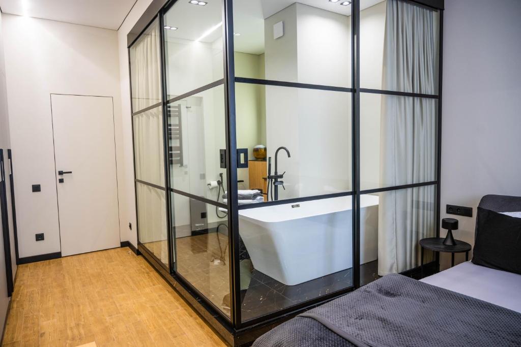 Odessa Arcadia Loft apartment With a bath and two bedrooms Eco Flow