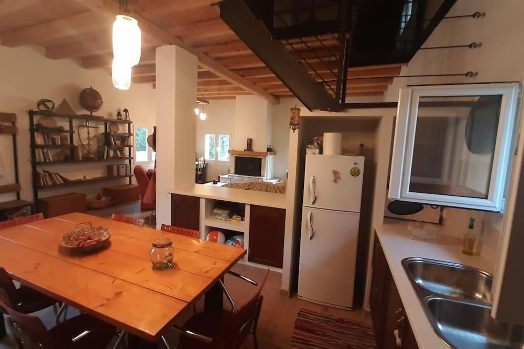 A kitchen or kitchenette at Napoleon's family country house