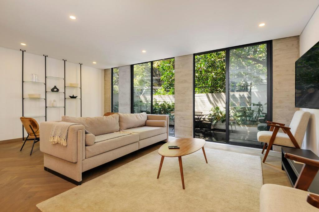 Apartment Luxury 3BR with Private Terrace in Polanco, Mexico City