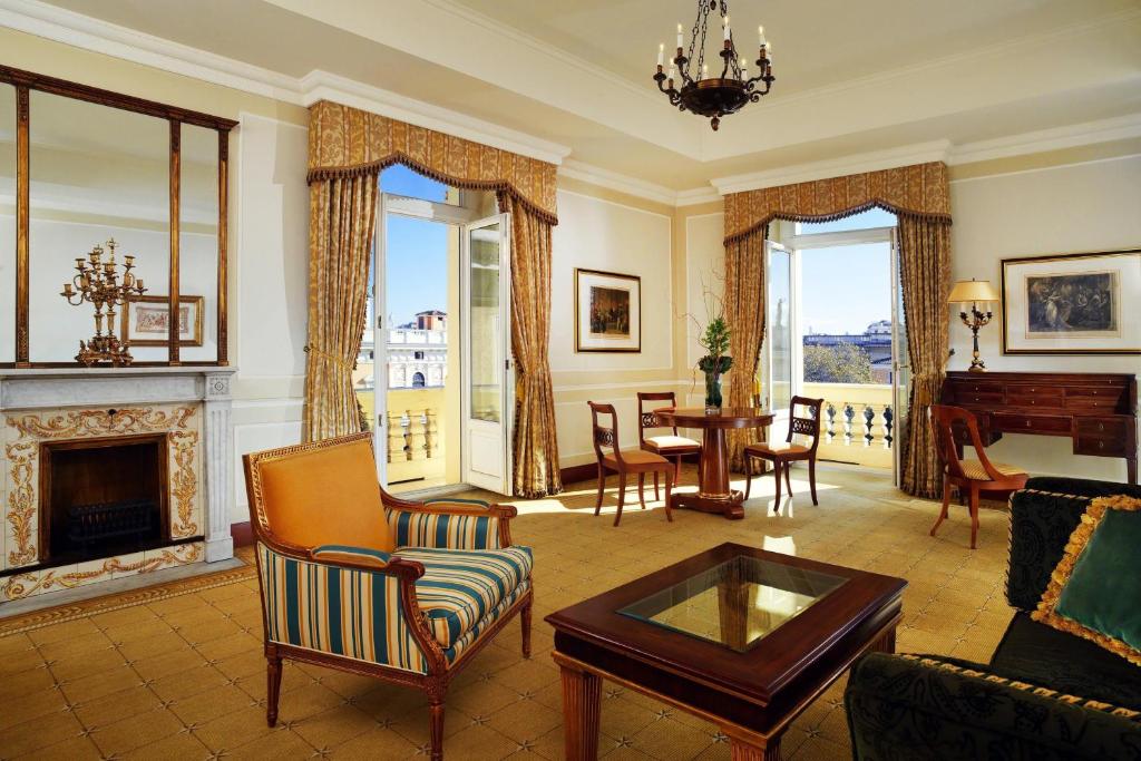 Posezení v ubytování The Westin Excelsior, Rome