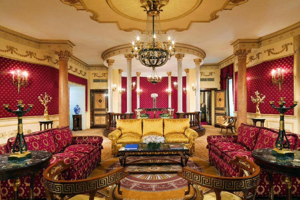 Posezení v ubytování The Westin Excelsior, Rome
