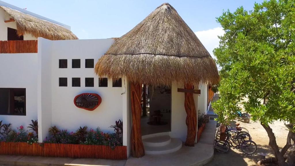 Budova, kde se hotel nachází