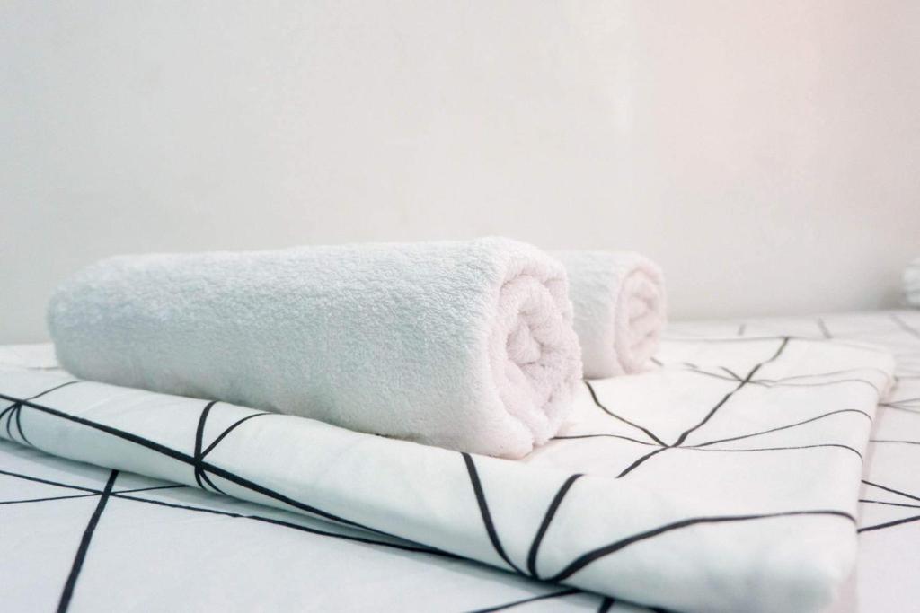 Postel nebo postele na pokoji v ubytování Princesa Michaella Hostel