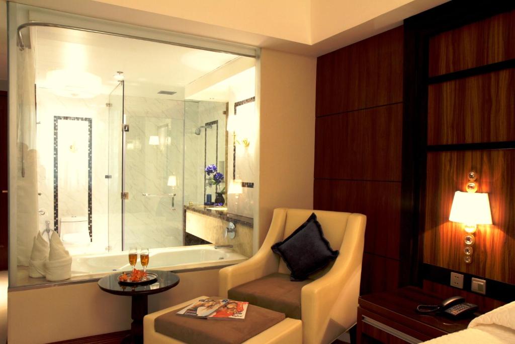 Posezení v ubytování Central Park Tower Resort