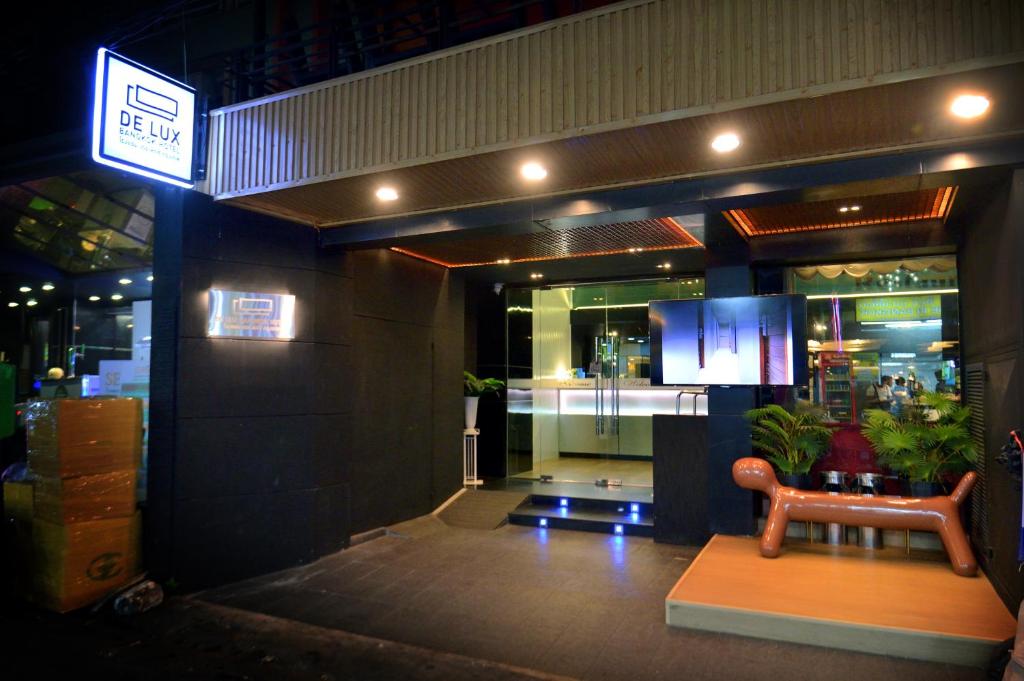 Lobby eller resepsjon på De Lux Bangkok Hotel