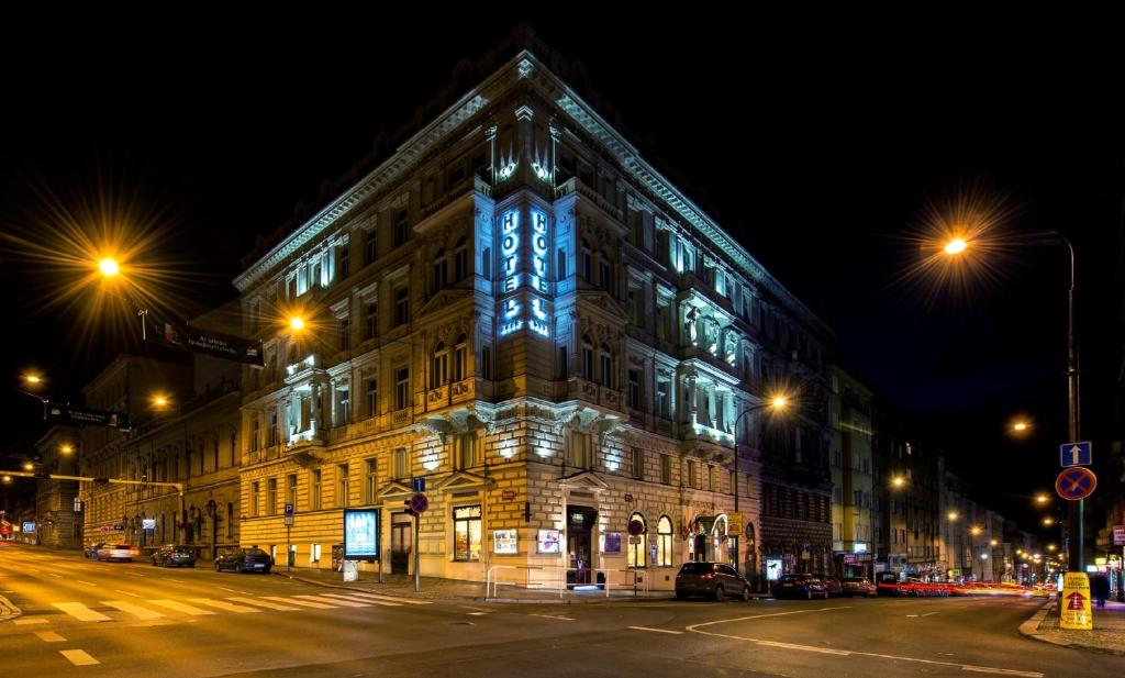Budova, kde se hotel nachází