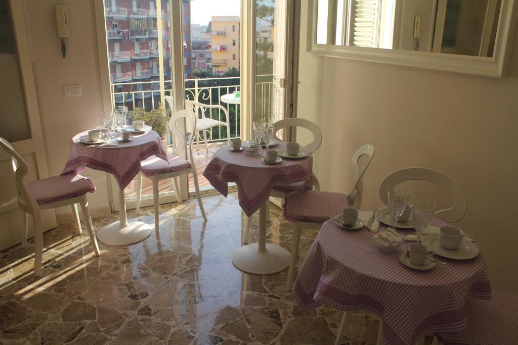 Restaurace v ubytování B&B Il Giglio Bianco