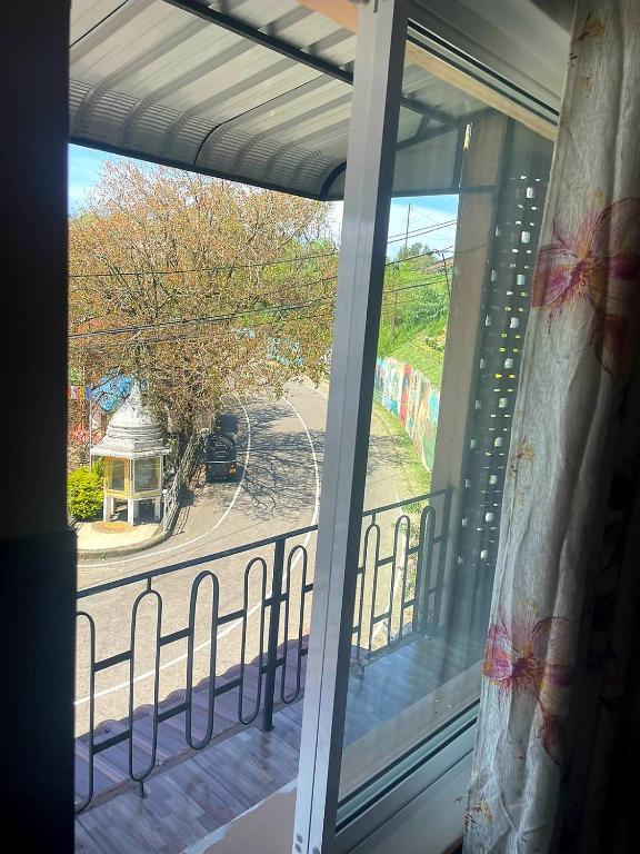 Balkón nebo terasa v ubytování Lakshan View Resort