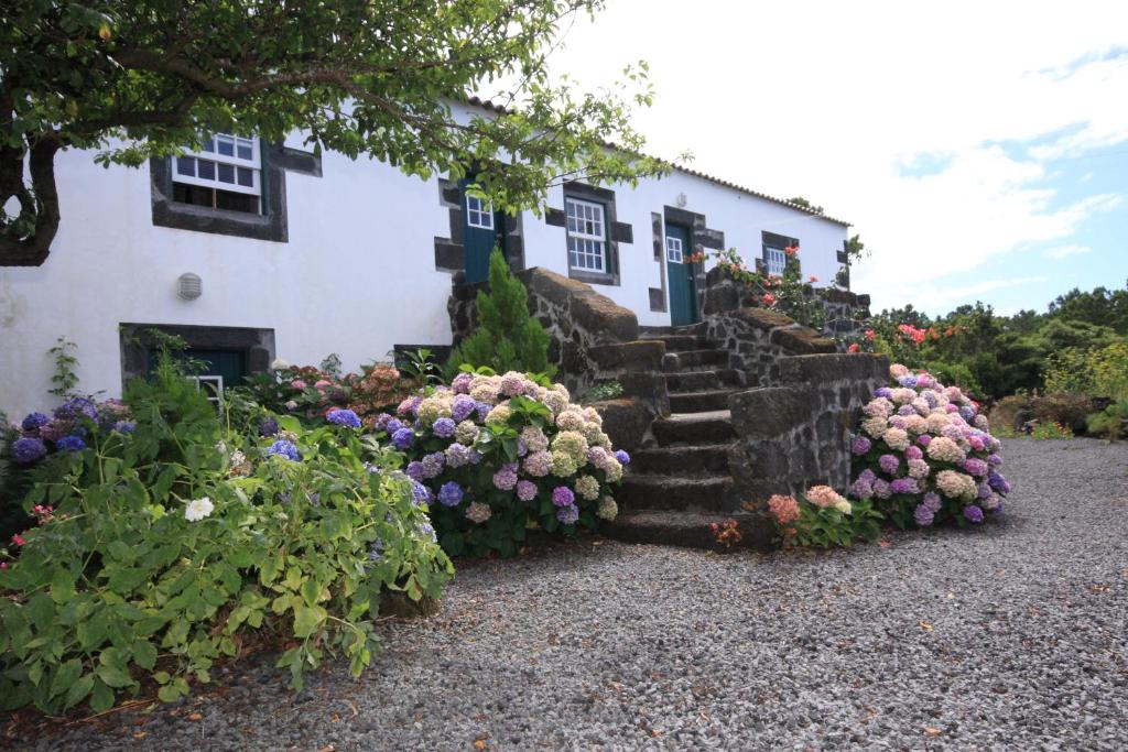 uma casa com um ramo de flores à frente dela em Homepico em Arcos