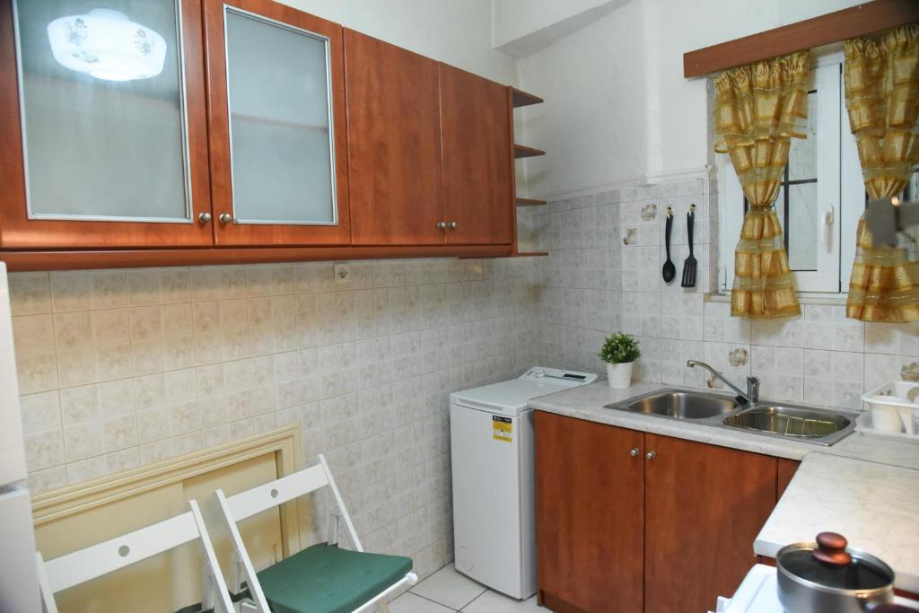 Cuisine ou kitchenette dans l'établissement Pythagorean Theorem by YHA