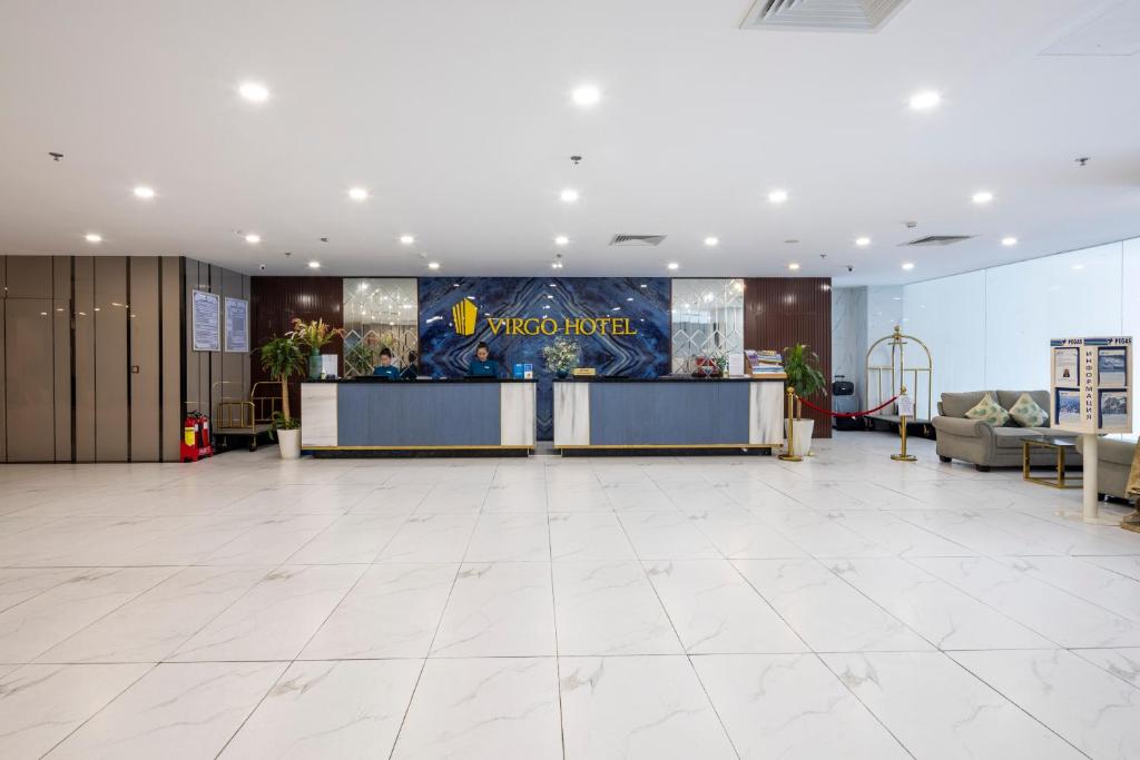 Khu vực sảnh/lễ tân tại Virgo Hotel Nha Trang