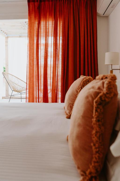 Postel nebo postele na pokoji v ubytování Palm Boutique Hôtel Nice