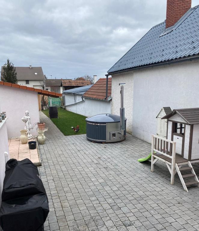 Patio nebo venkovní prostory v ubytování Gästehaus Malleschitz