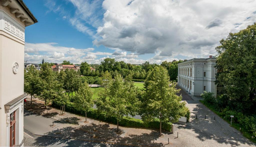 Κήπος έξω από το Dorint Am Goethepark Weimar