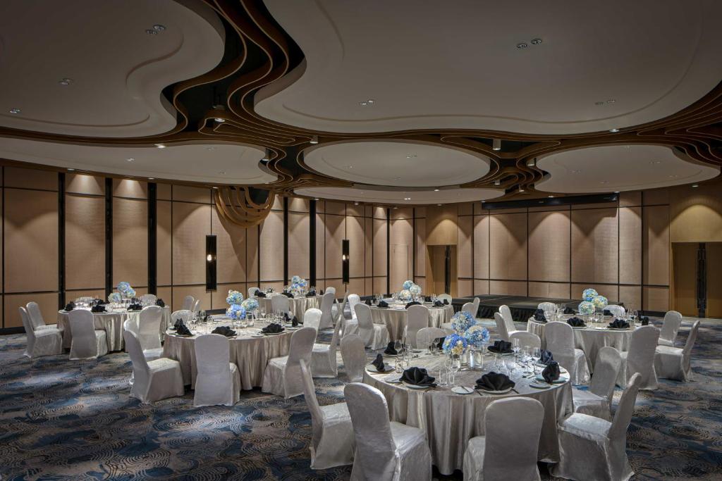 Restaurace v ubytování The QUBE Hotel Shanghai Hongqiao