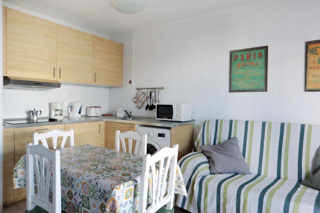 Kuchyň nebo kuchyňský kout v ubytování Sun Beach Holiday
