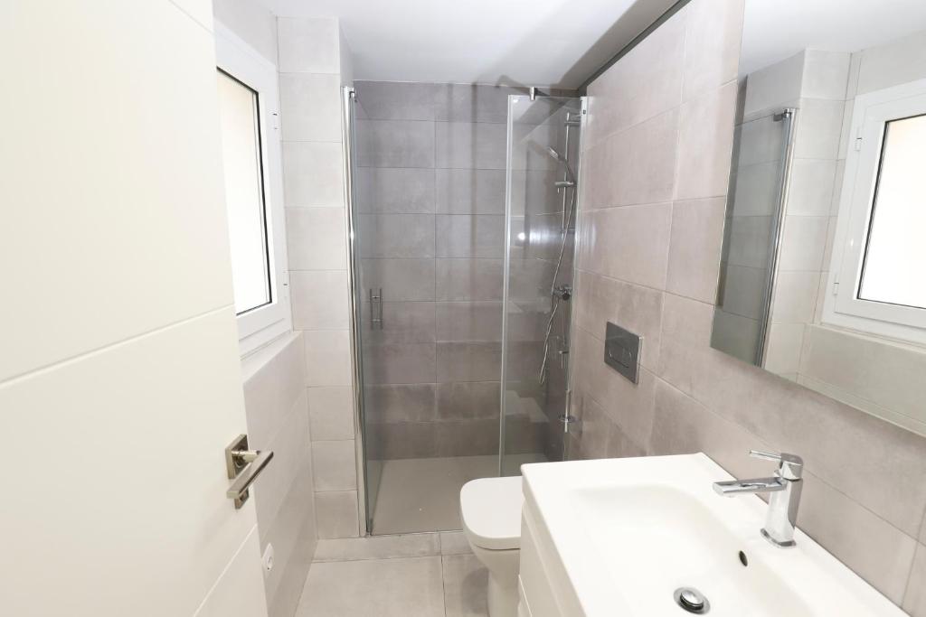 Koupelna v ubytování DIFFERENTFLATS Barcino