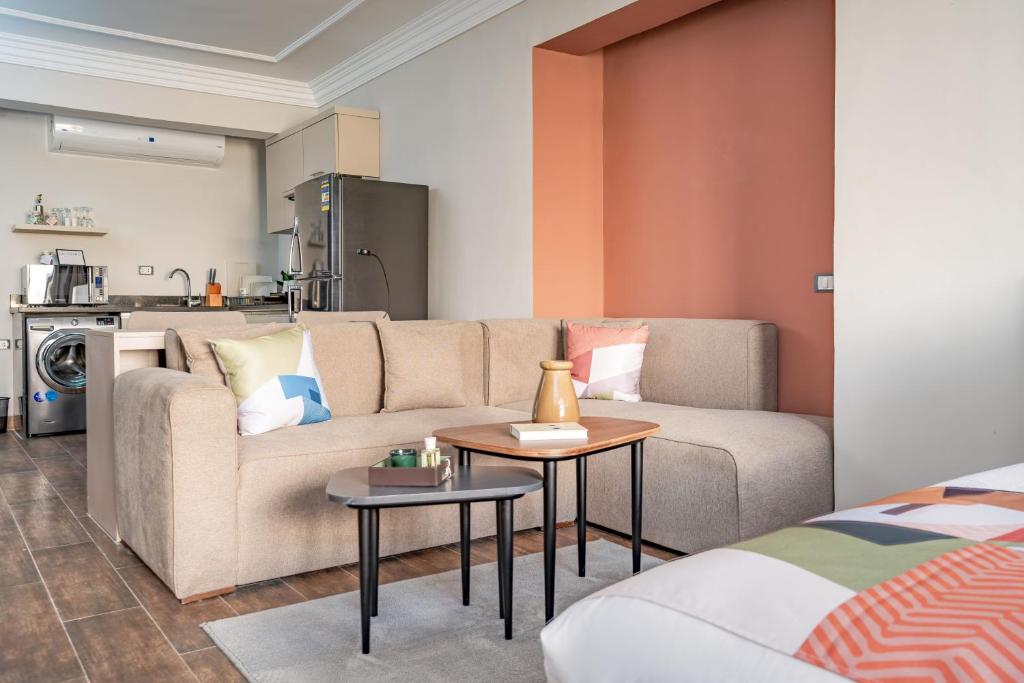 Brassbell Apartments in Giza - Studio Avec Vue Sur Le Lac