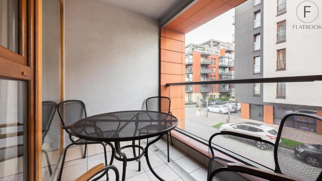Balkón alebo terasa v ubytovaní Flatbook - City Center SPA Apartments Motlawa