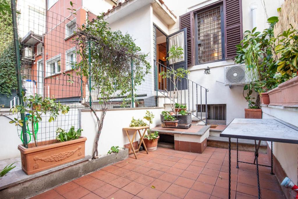 A balcony or terrace at Il giardino di Bobo
