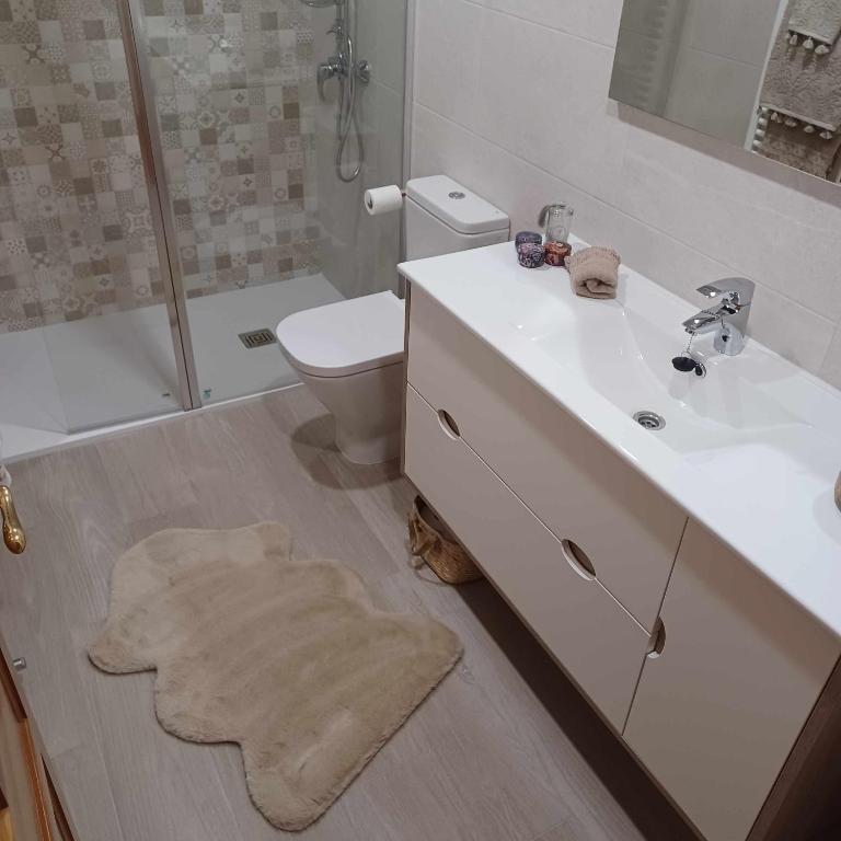 Łazienka w obiekcie La casa del gatico
