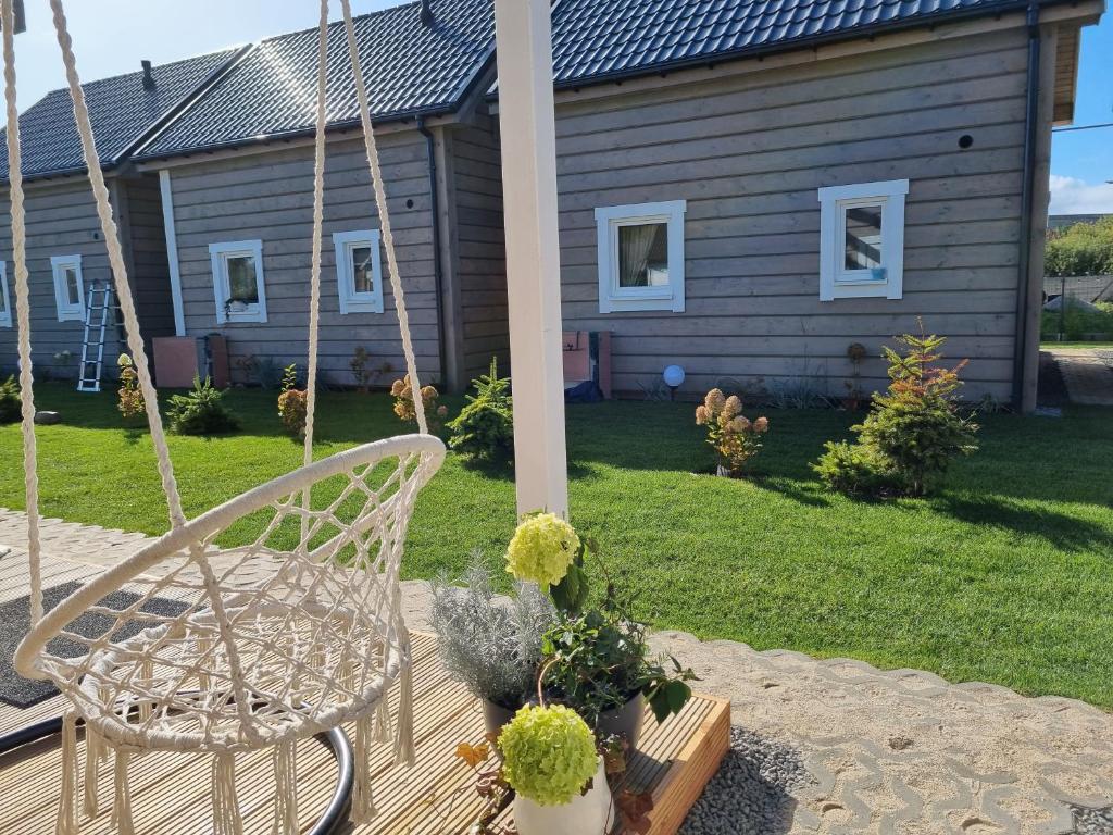 Ogród w obiekcie Kwiatowe Domki