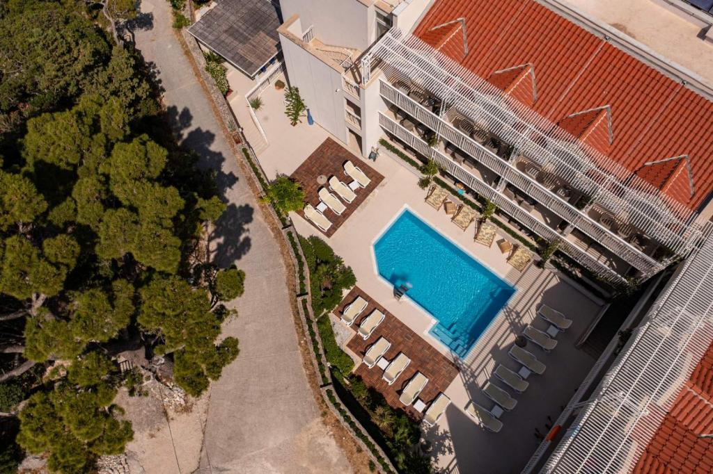 The swimming pool at or close to Hotel Osejava