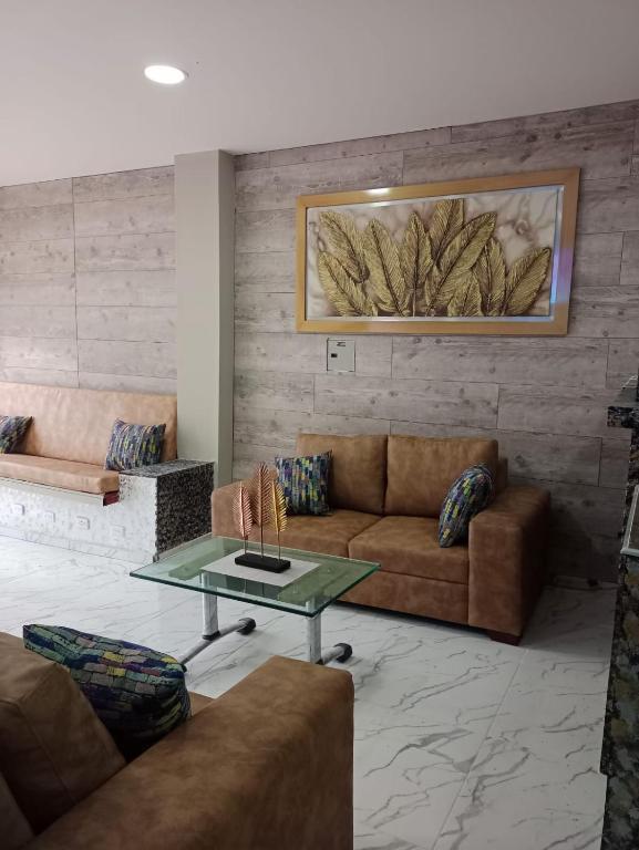Posezení v ubytování HOTEL LUXEM