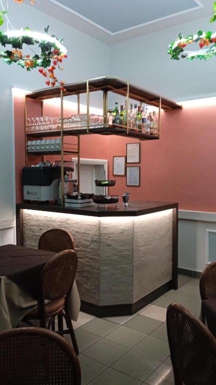 Lounge nebo bar v ubytování Hotel Prati
