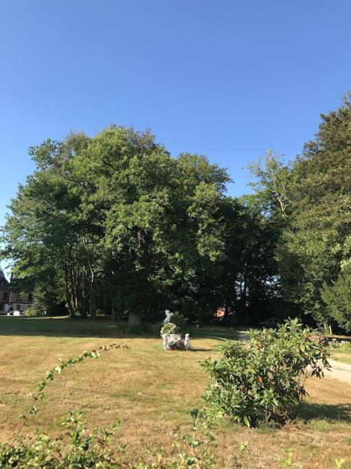 Vonkajšia záhrada v ubytovaní Maison de gardien , manoir de Pichemont, » la maison des écureuils »