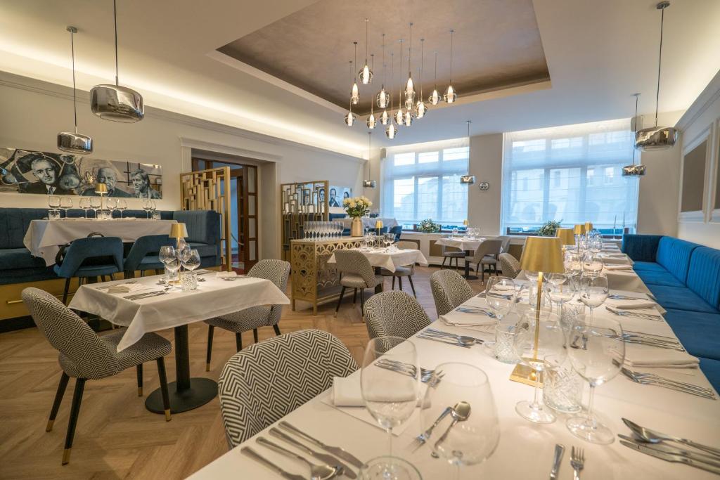 Restaurace v ubytování Hotel Zlatá Hvězda