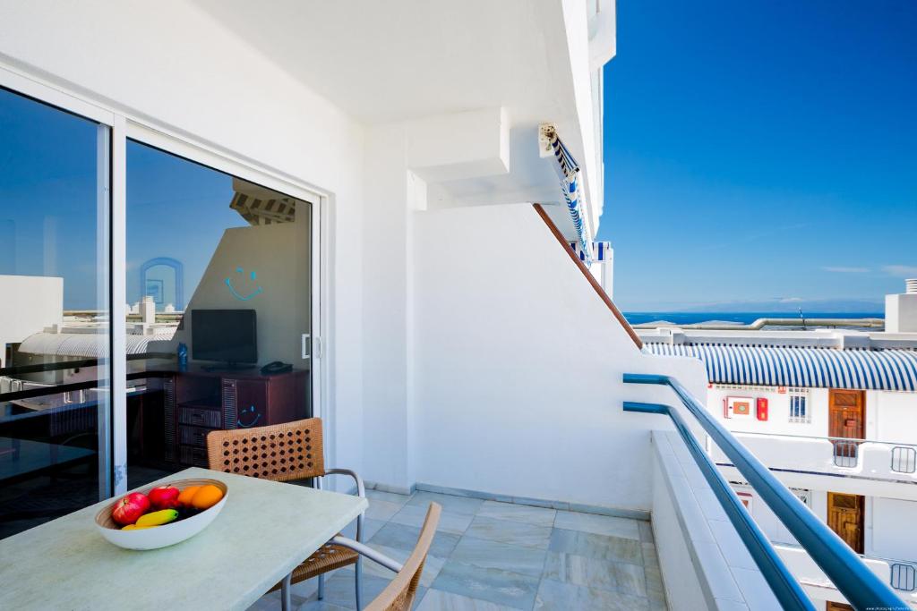 Balkón nebo terasa v ubytování 554 Club Atlantis Studio Sea View