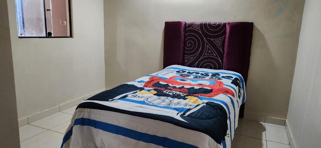 Postel nebo postele na pokoji v ubytování Casa duplex en Área 4 CDE
