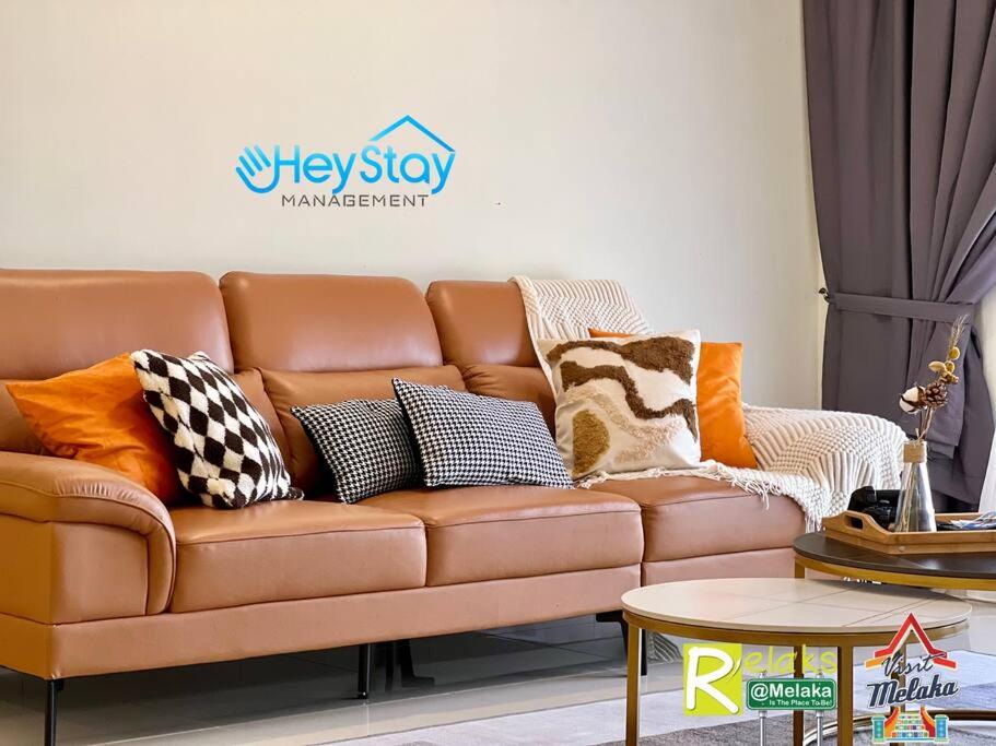 The Apple Residence By Heystay Management的休息区