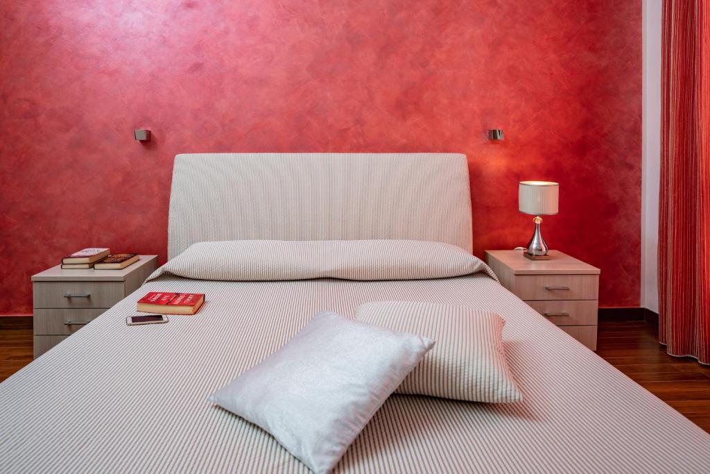 Posteľ alebo postele v izbe v ubytovaní B&B Pietre Preziose